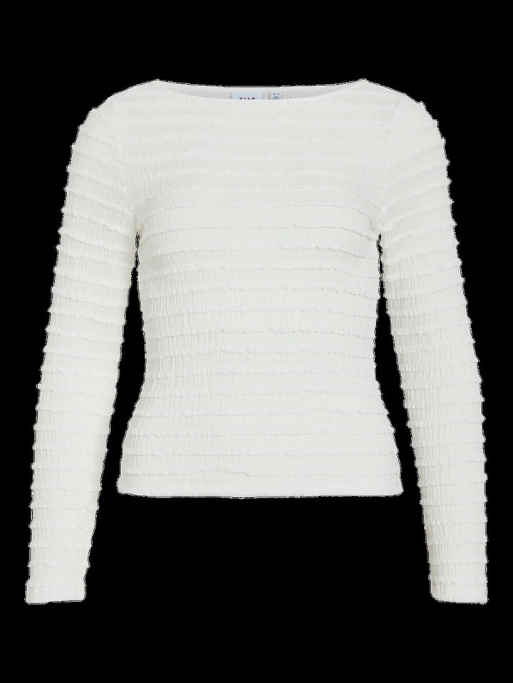 Vilisabeth L/s Top - Wit