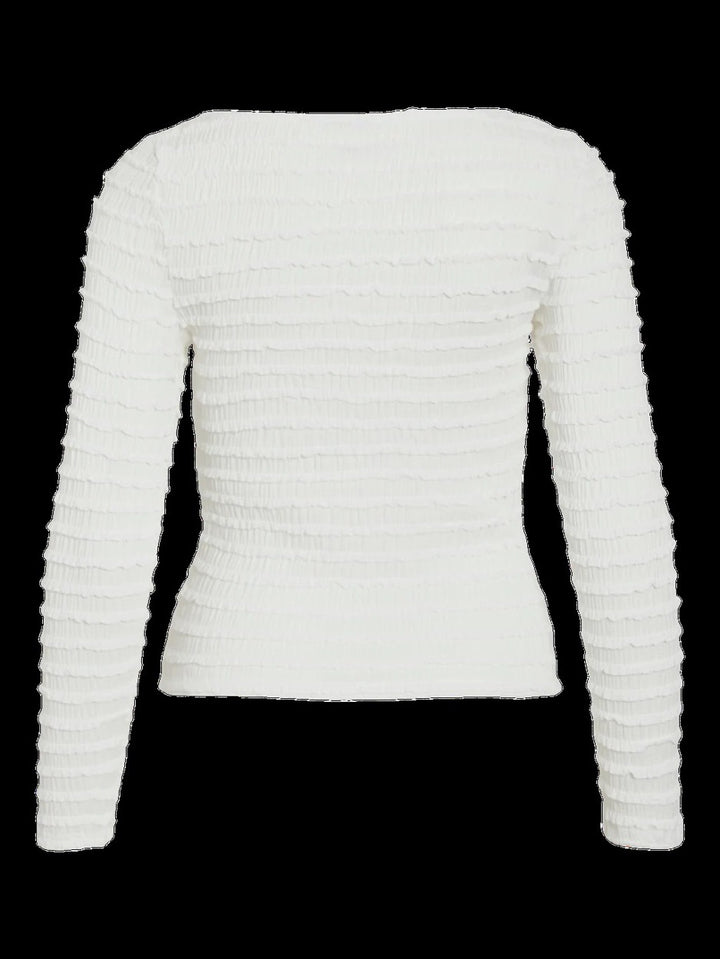Vilisabeth L/s Top - Wit