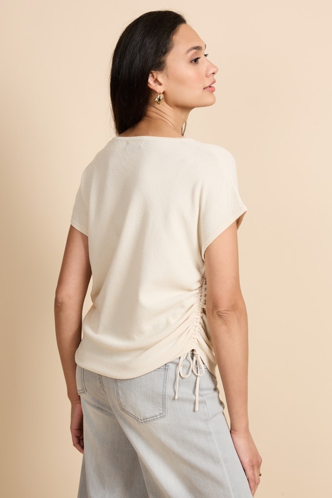Kiska Knitting Top - Beige