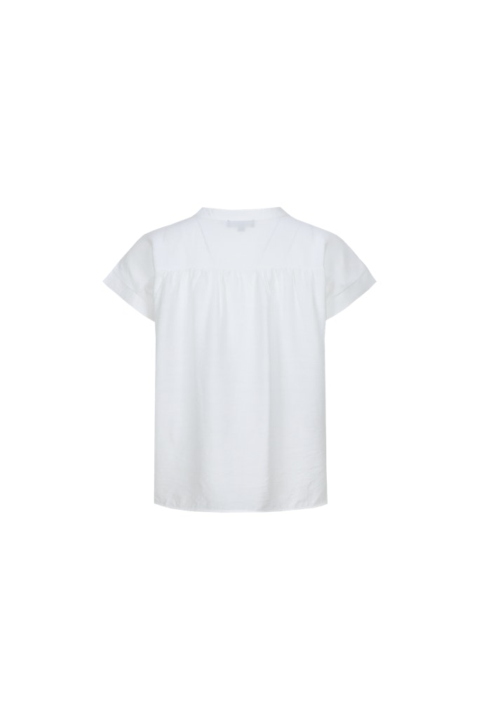 Rauha Top - Wit Dessin
