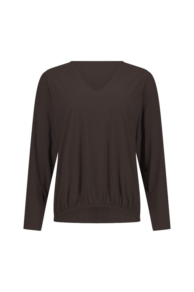 Vicky Ls Shirt - Bruin