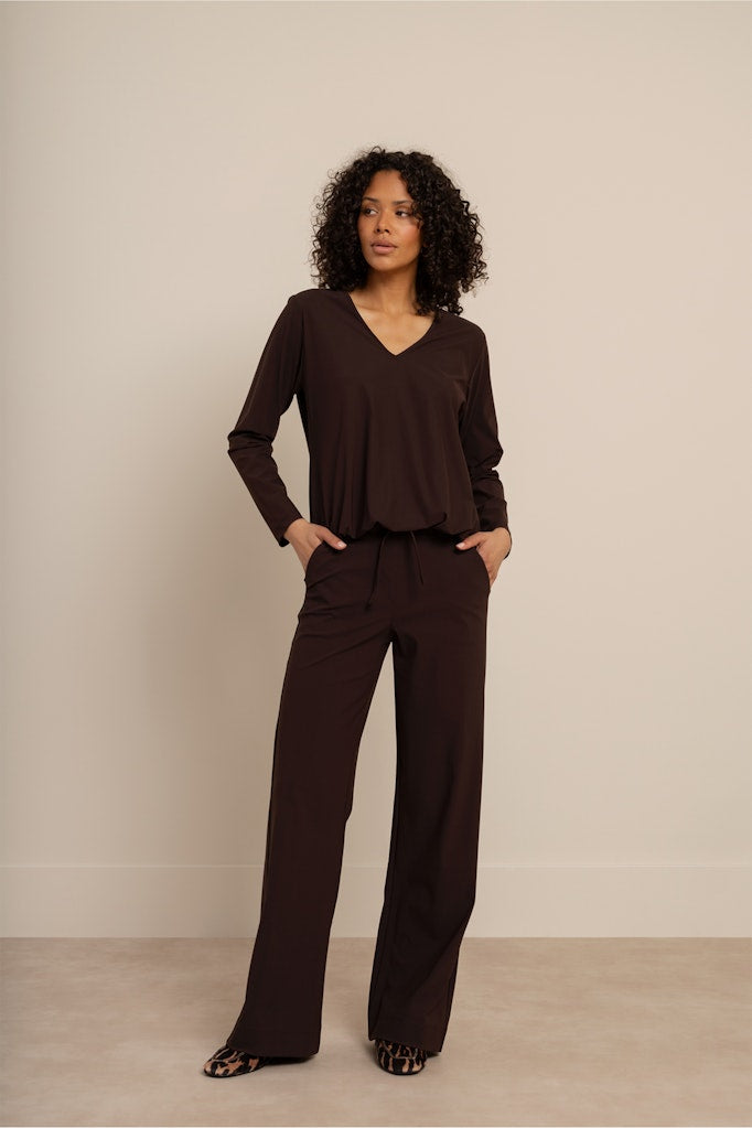 Vicky Ls Shirt - Bruin