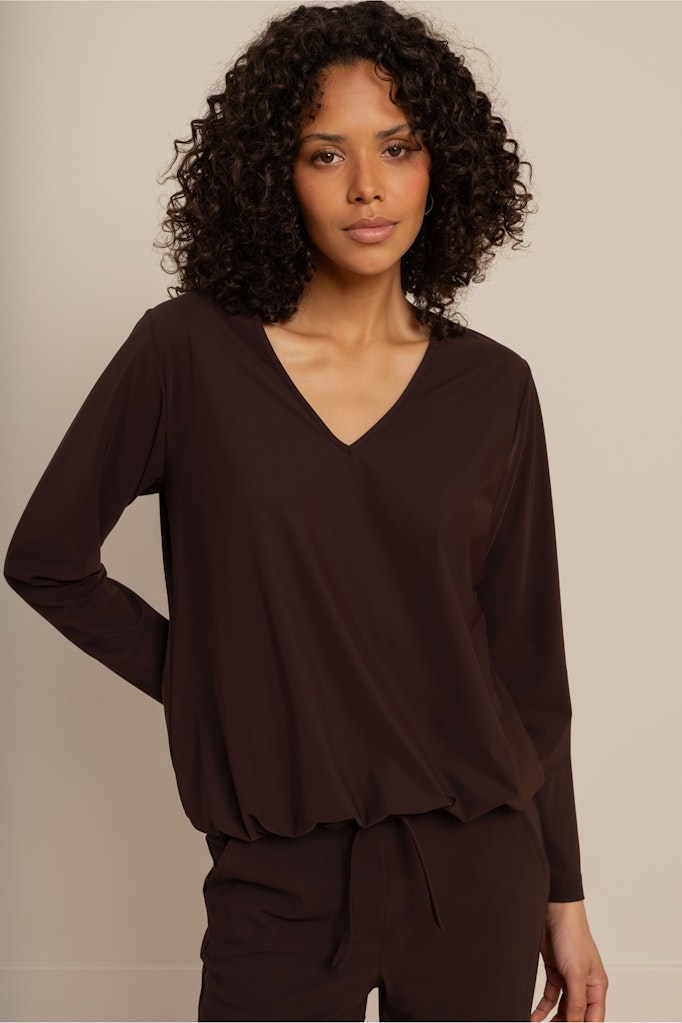 Vicky Ls Shirt - Bruin