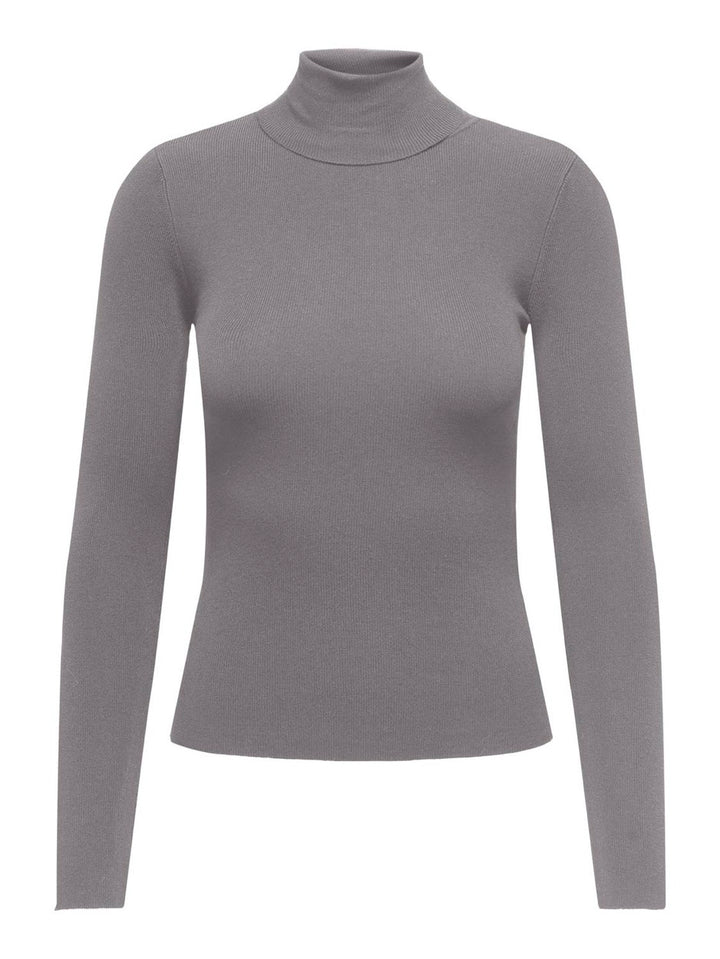 Jdycirkeline L/s Roll Neck Pullover - Taupe