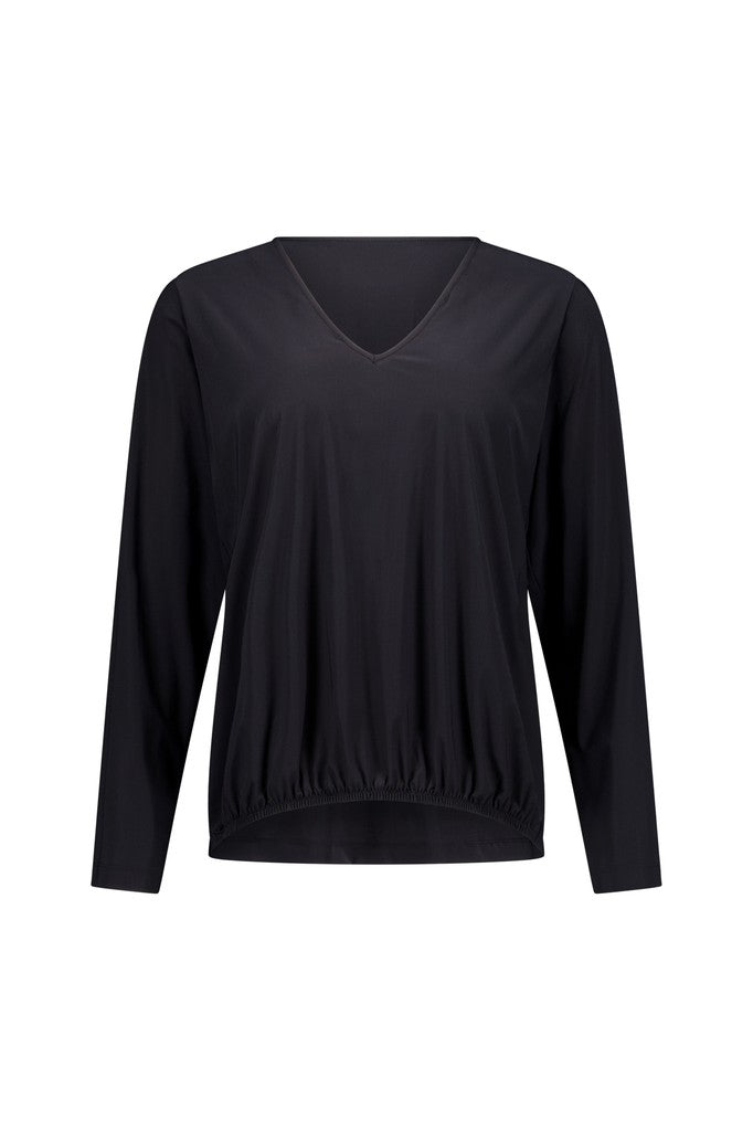Vicky Ls Shirt - Zwart