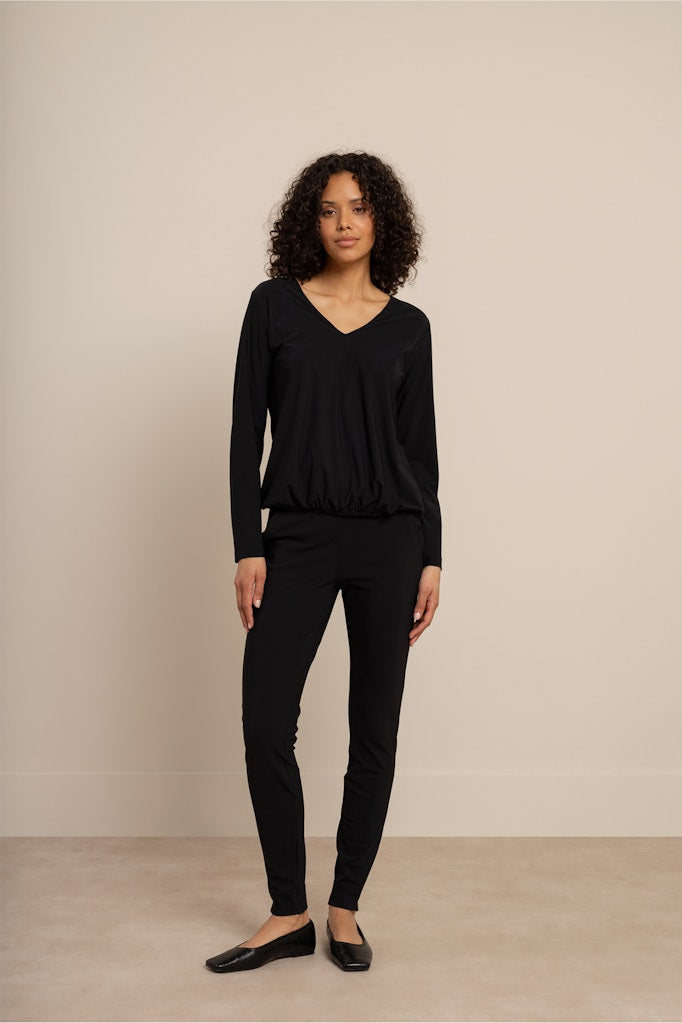 Vicky Ls Shirt - Zwart