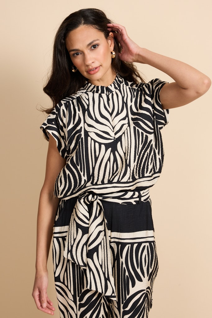 Havine Top - Zwart