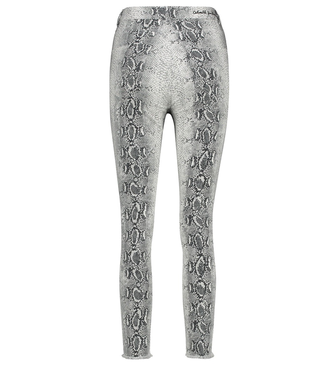 Elvira Casuals E2 26-064 Abby lange broek dames zwart dessin