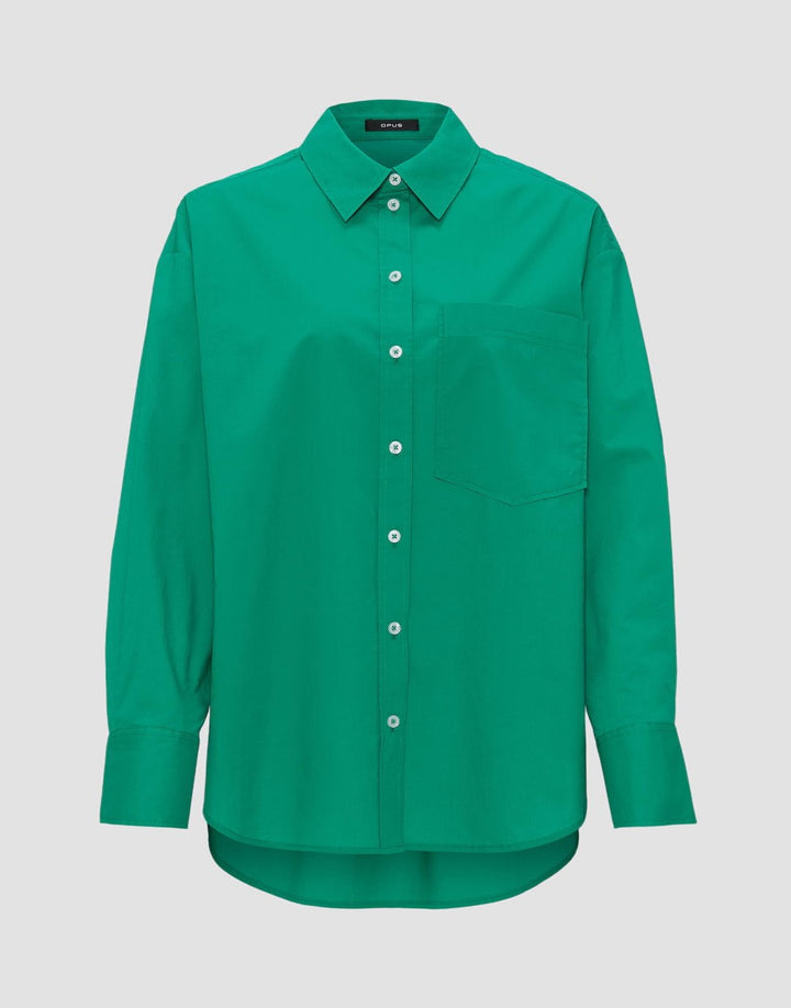 Opus Freyana blouse l/m dames – groen
