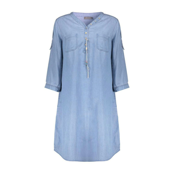 Jet Denim Dress - Blue Denim