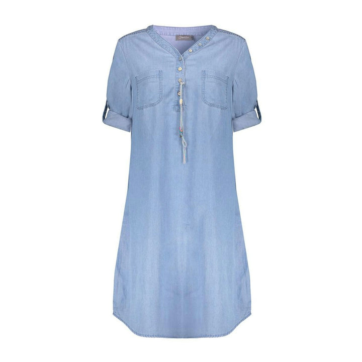 Jet Denim Dress - Blue Denim