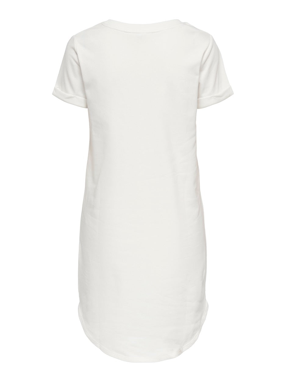 Jdyivy S/s Dress Jrs Noos - Off-white