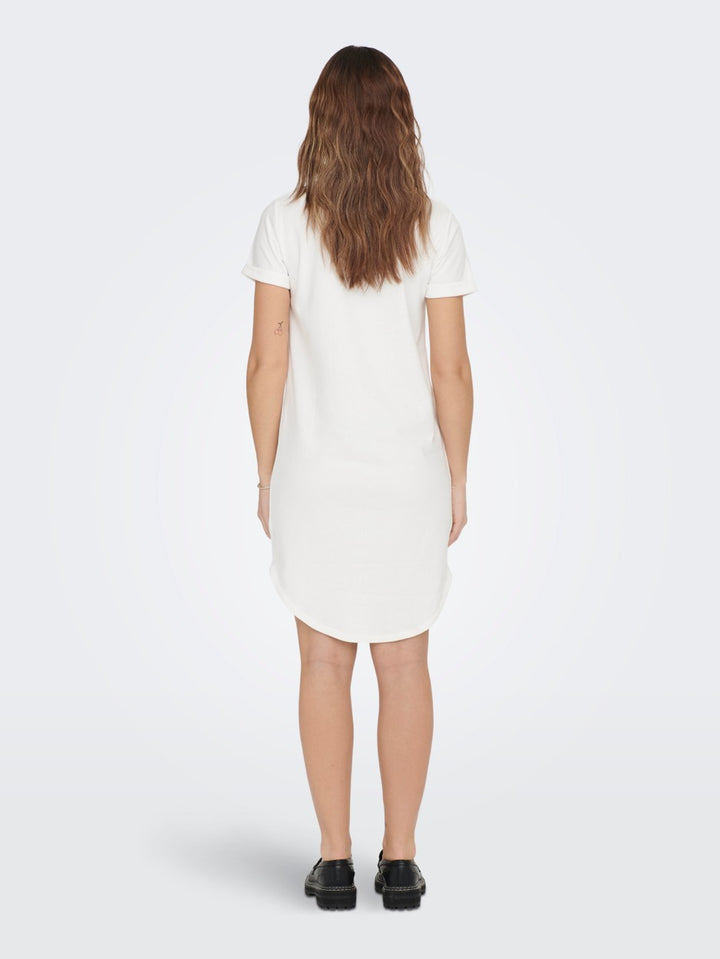 Jdyivy S/s Dress Jrs Noos - Off-white