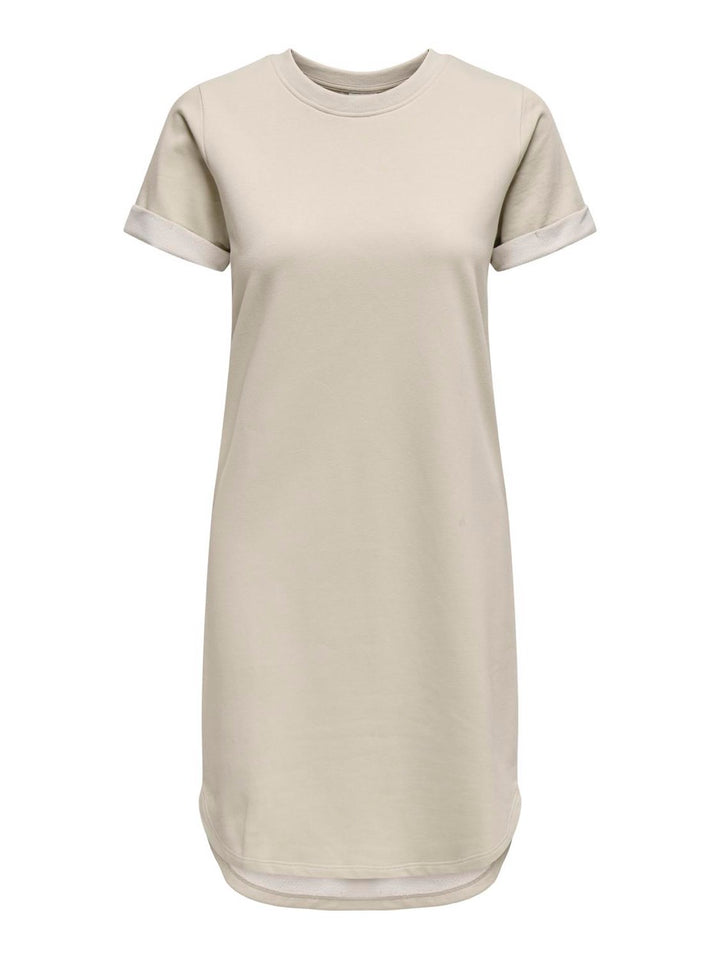 Jdyivy S/s Dress Jrs Noos - Beige