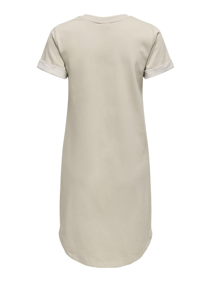 Jdyivy S/s Dress Jrs Noos - Beige