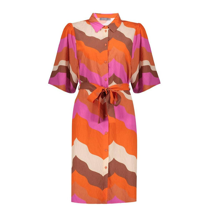 Dress - Oranje Dessin