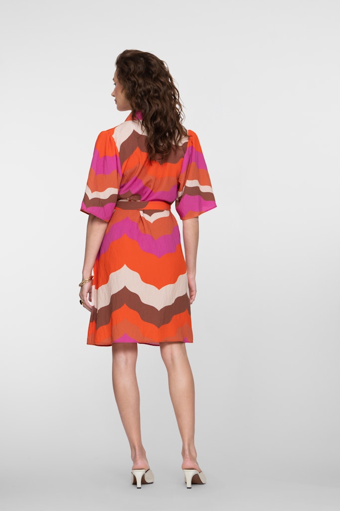 Dress - Oranje Dessin