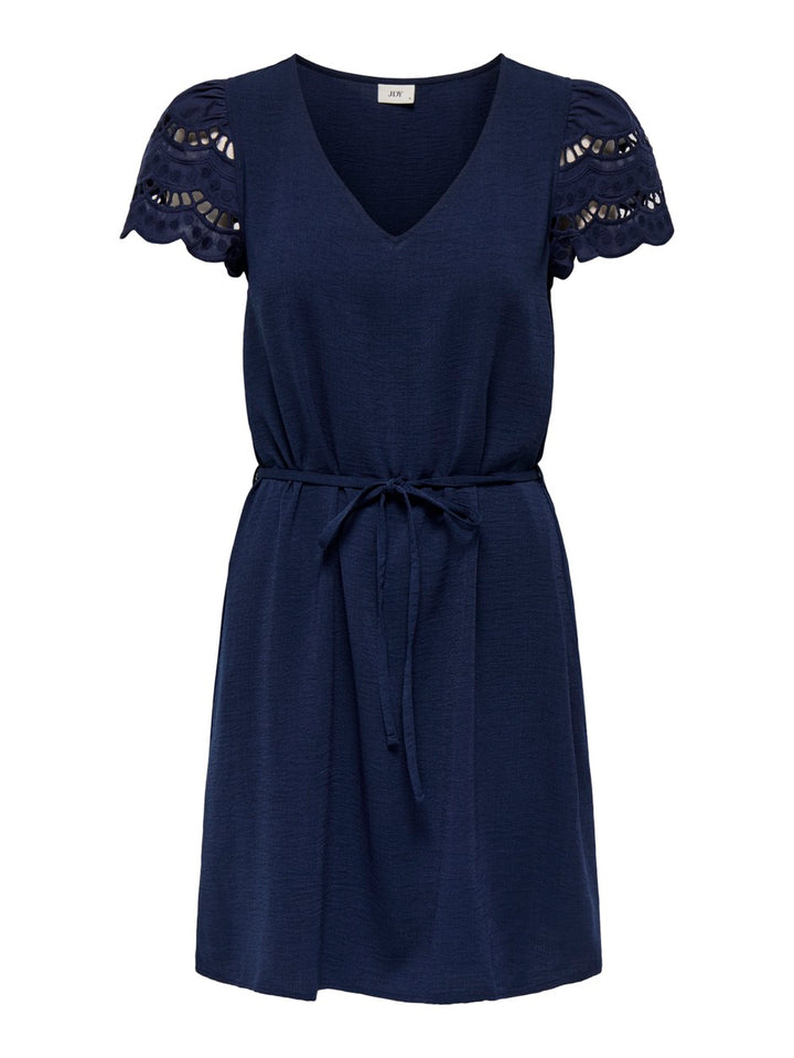 Jdyhannah Life Ss Dress - Navy