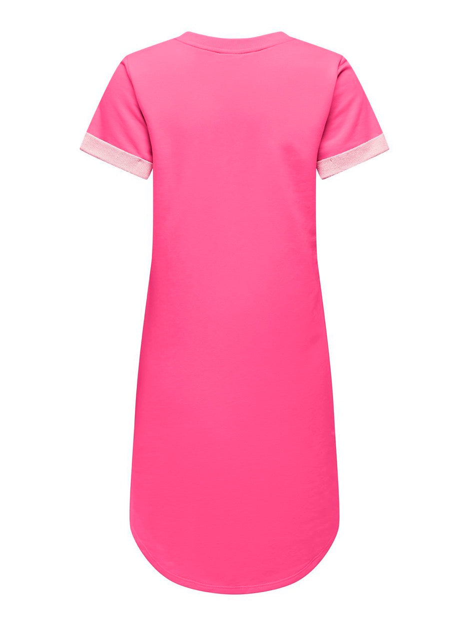 Jdyivy S/s Dress Jrs Noos - Fuchsia