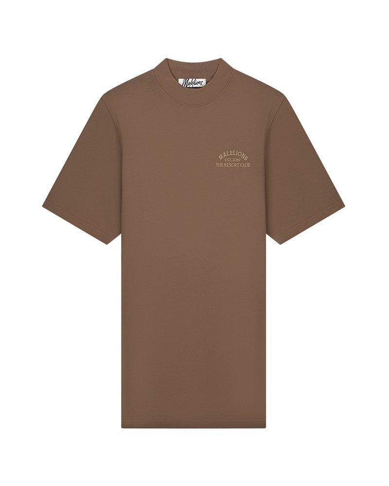 Paradise T-shirt Dress - Bruin