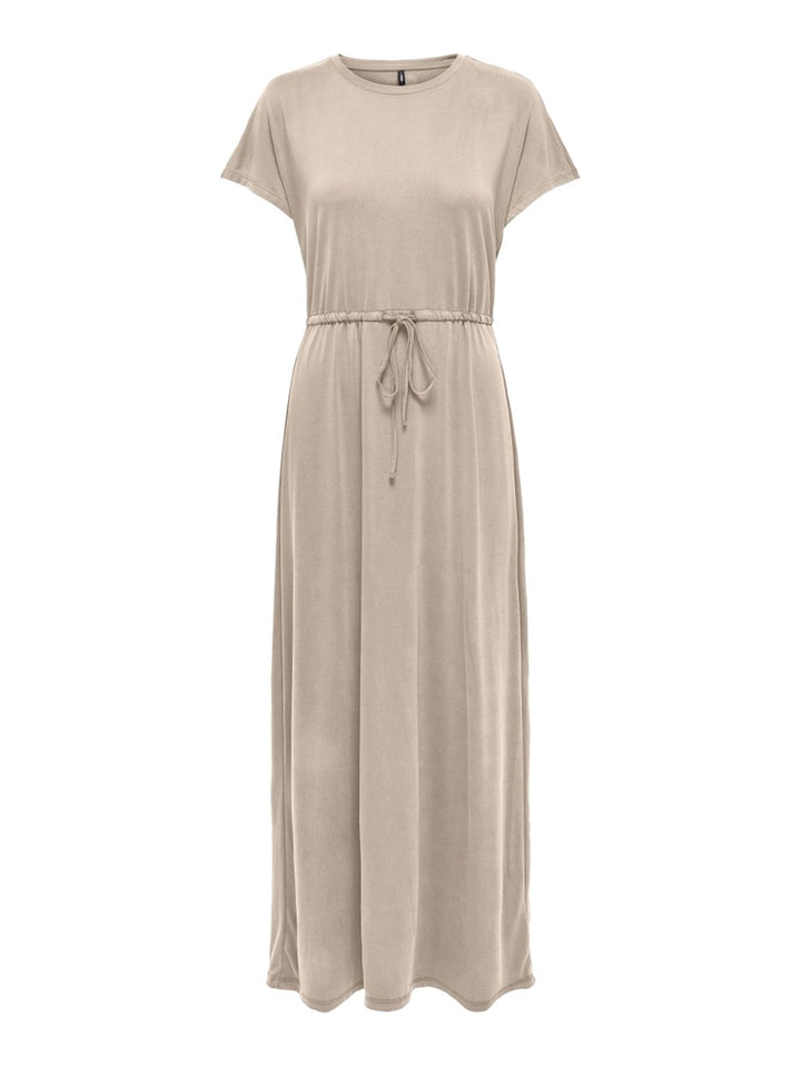 Onlhannah S/s Long Dress Jrs - Zand