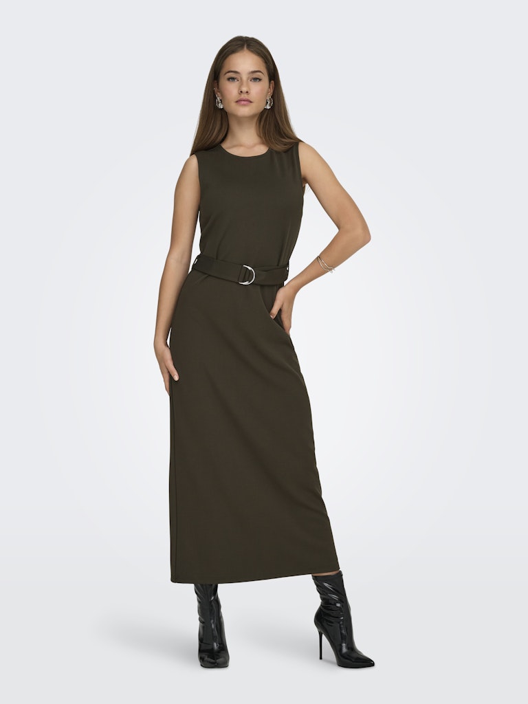 Jdyana S/l Belt Dress Jrs - Bruin