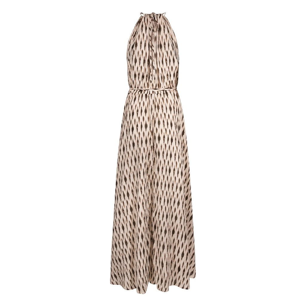 Monique Dress Print - Off-white