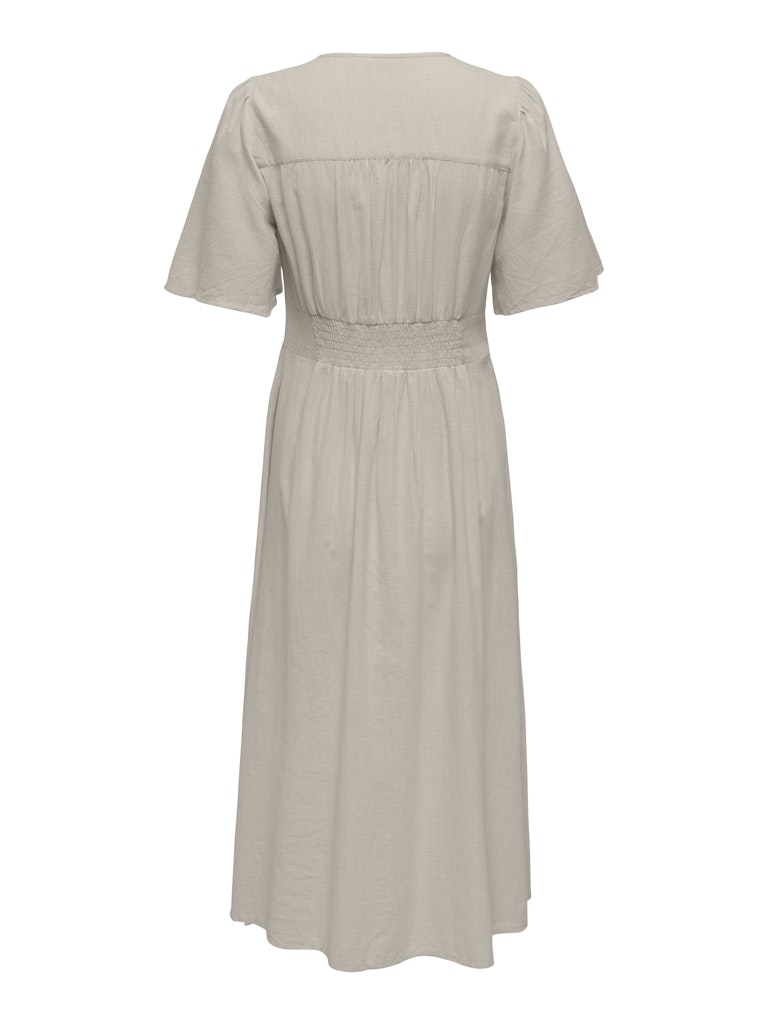Onltizana 2/4 Midi Dress Wvn Noos - Beige