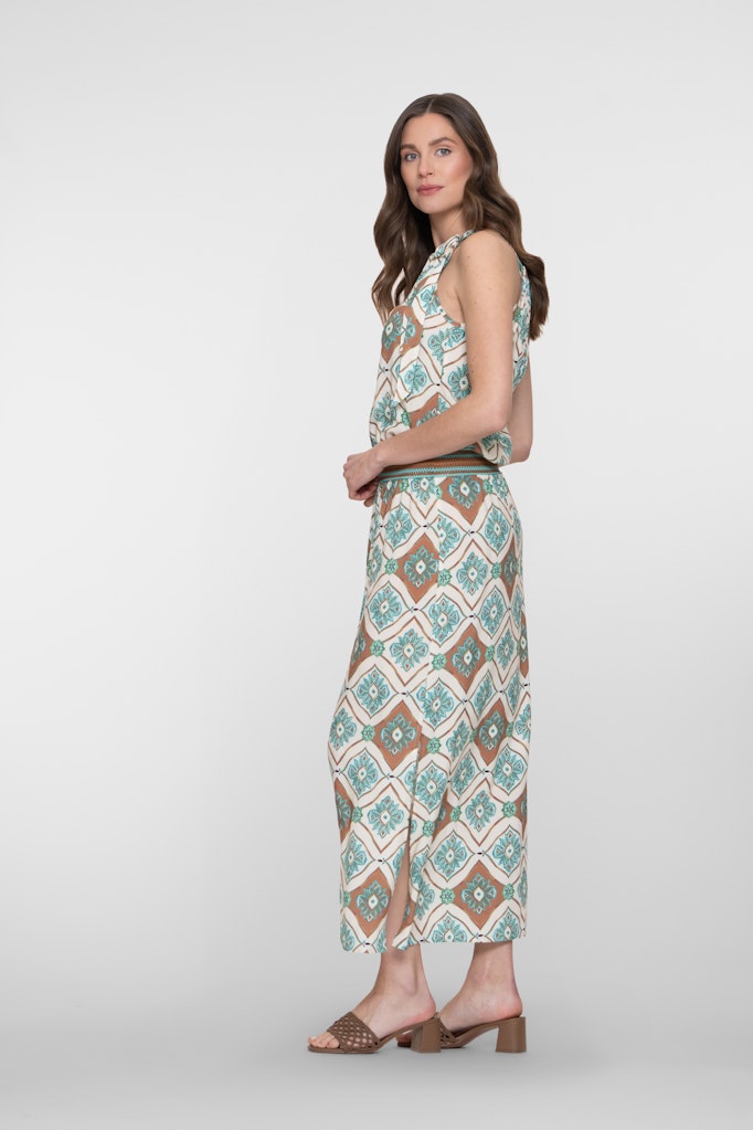 Dress - Ecru Dessin