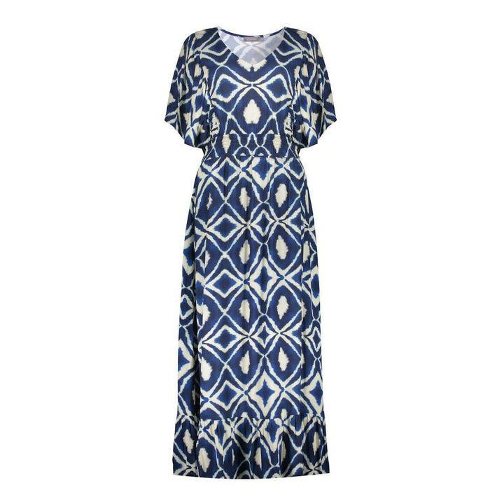 Dress - Blauw Dessin
