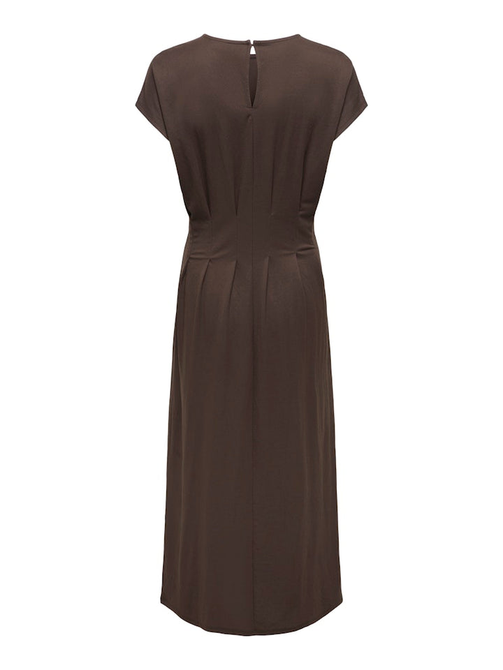 Jdyrebekka Life S/s Midi Dress Jrs - Bruin