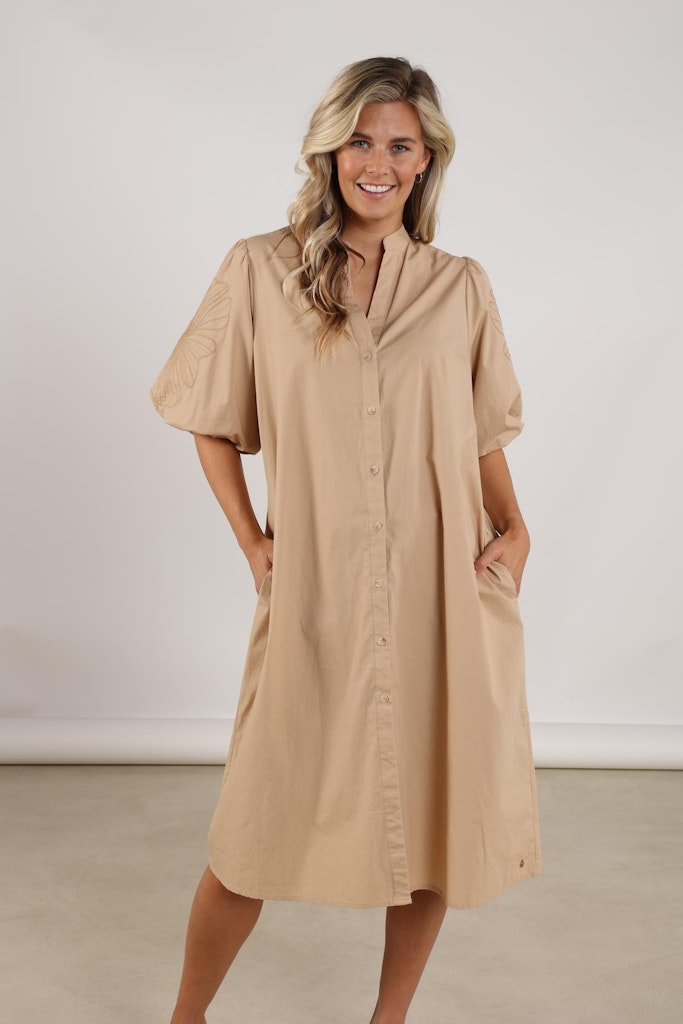 Mayke Dress - Camel