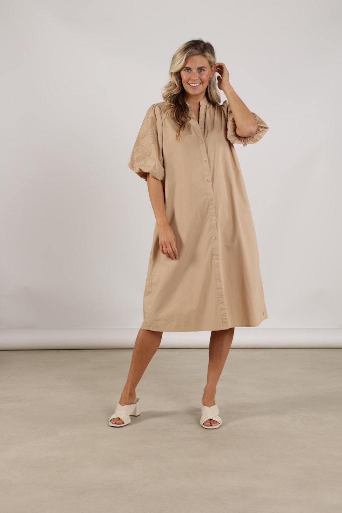 Mayke Dress - Camel