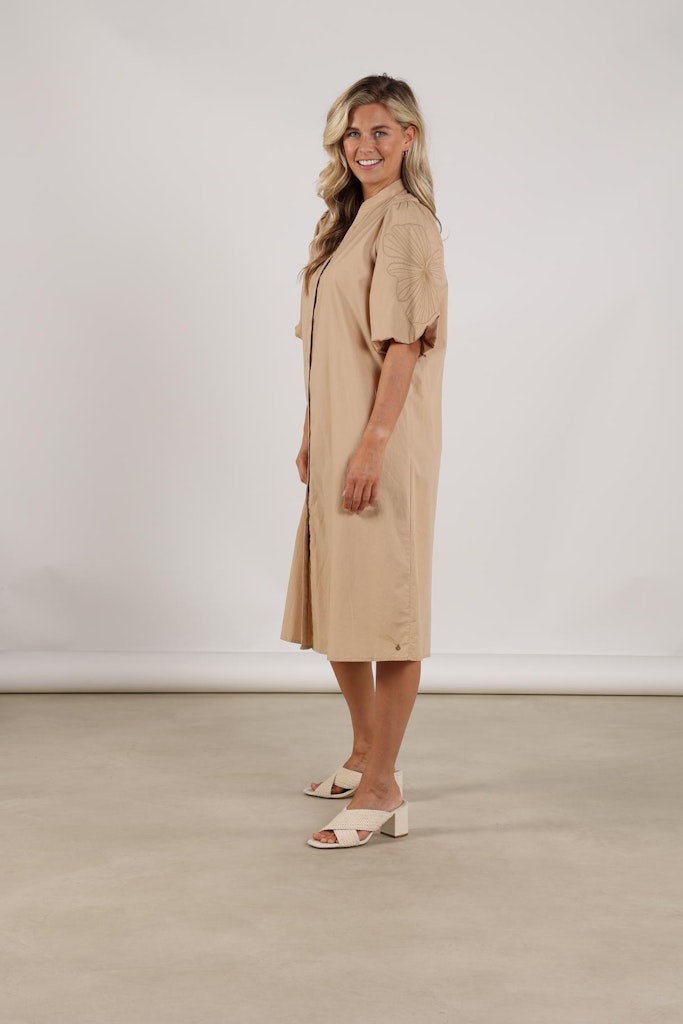 Mayke Dress - Camel