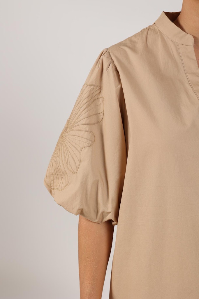 Mayke Dress - Camel