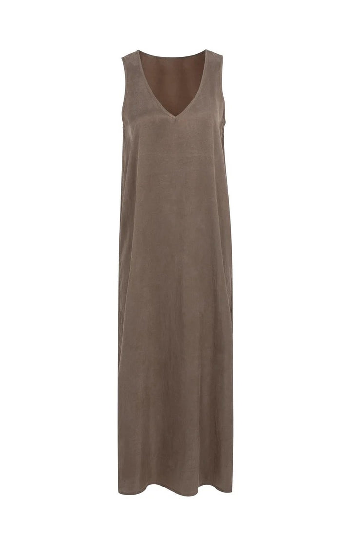 Crinkle Dress - Bruin Melee