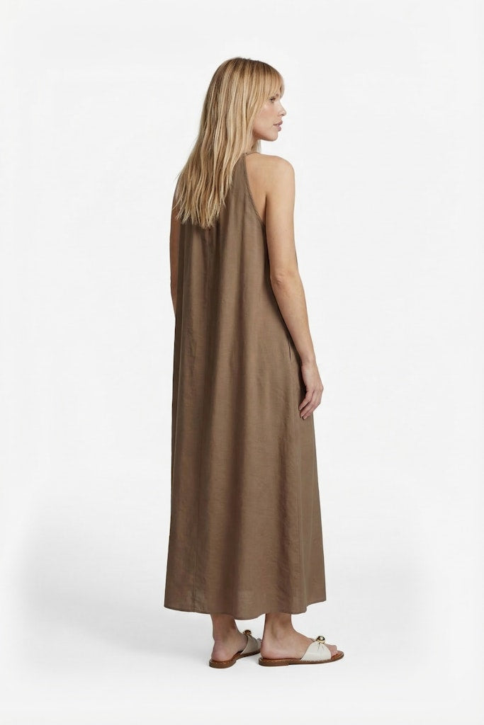 Ilona Dress - Bruin Dessin