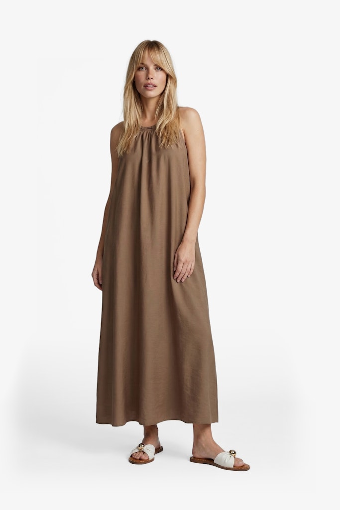 Ilona Dress - Bruin Dessin