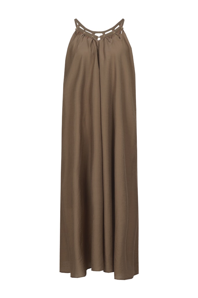 Ilona Dress - Bruin Dessin