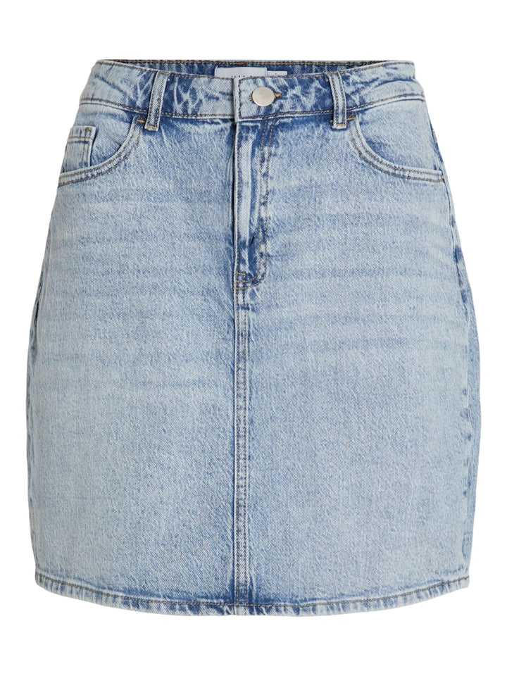 Vikaja Jaf Denim Skirt- Noos - Blue Denim