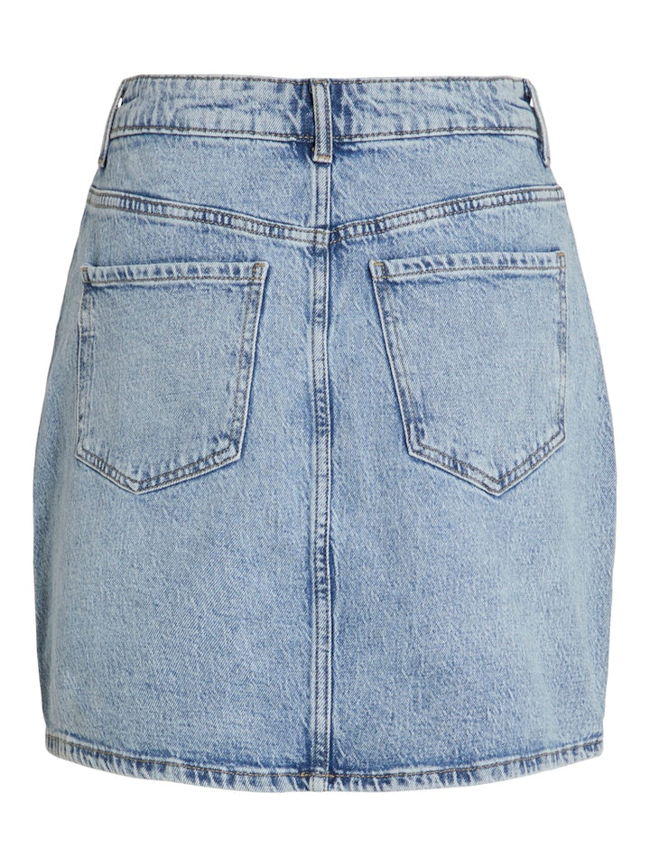 Vikaja Jaf Denim Skirt- Noos - Blue Denim
