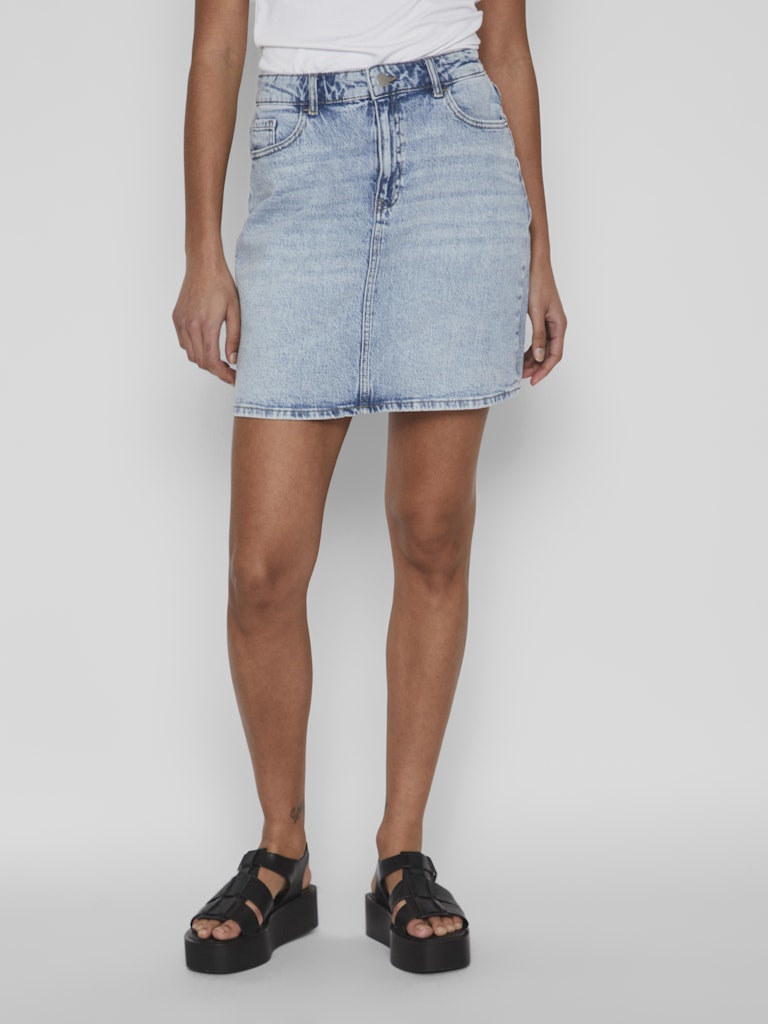Vikaja Jaf Denim Skirt- Noos - Blue Denim