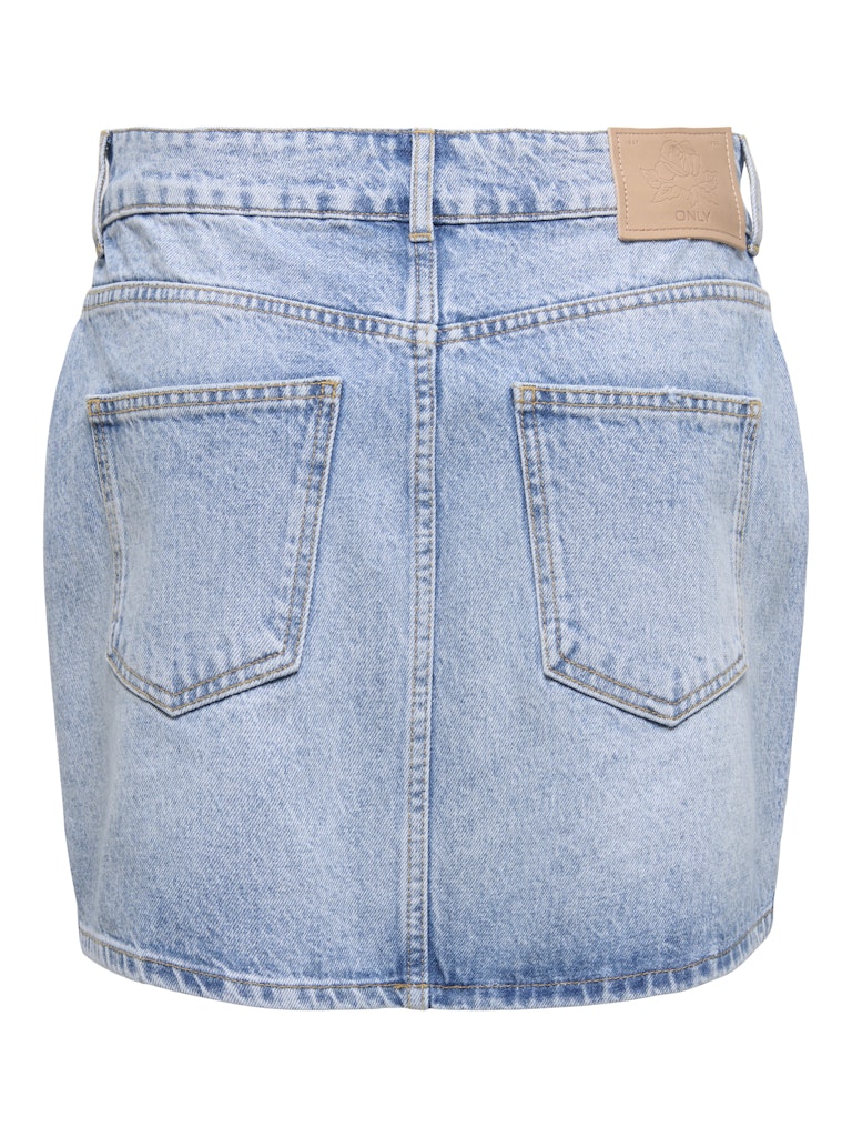 Onlonur Pearl Deco Skirt Dnm Red Dot - Blue Denim