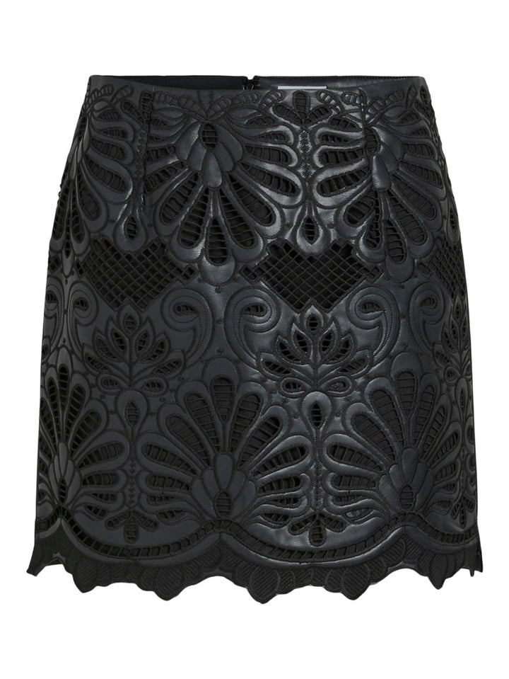 Vipaz Hw Coated Skirt - Zwart