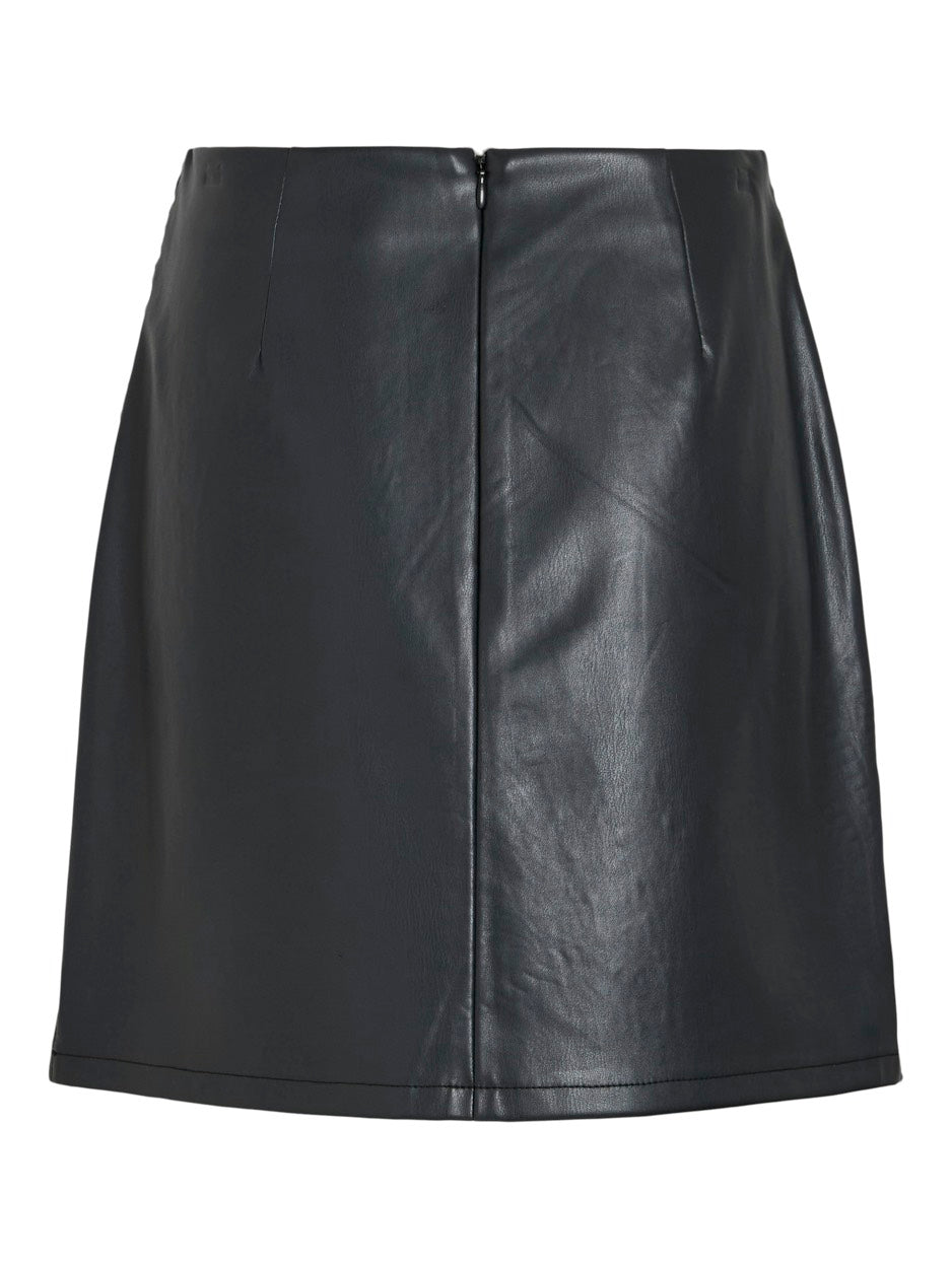 Vipaz Hw Coated Skirt - Zwart