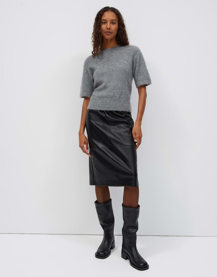 Opus rilkis 10623814498465 rok midi (imitatie) leer zwart