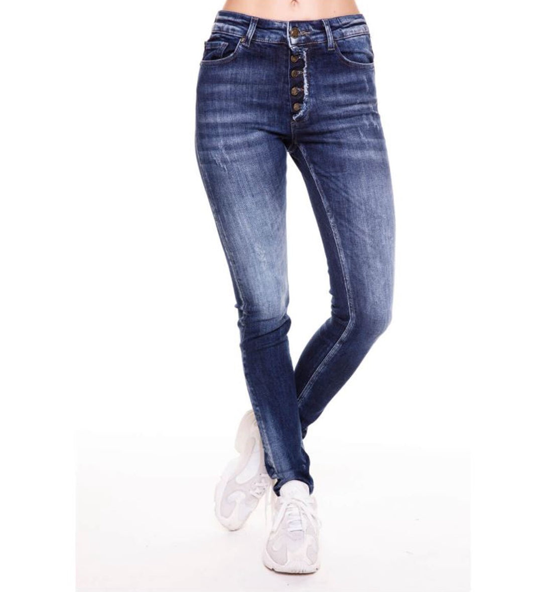Only 15339378 Blush jeans skinny fit dames - Blue Denim - L30