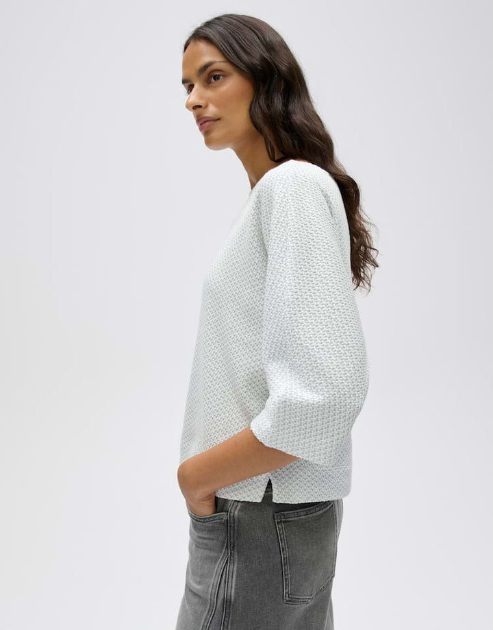 Opus Sassoni 10622713469106 top k/m dames blauw dessin