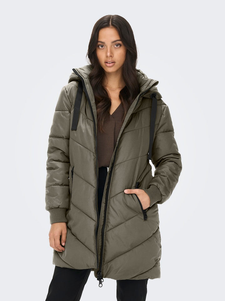 Jdyskylar Life Hood Jacket Otw Noos - Olijf
