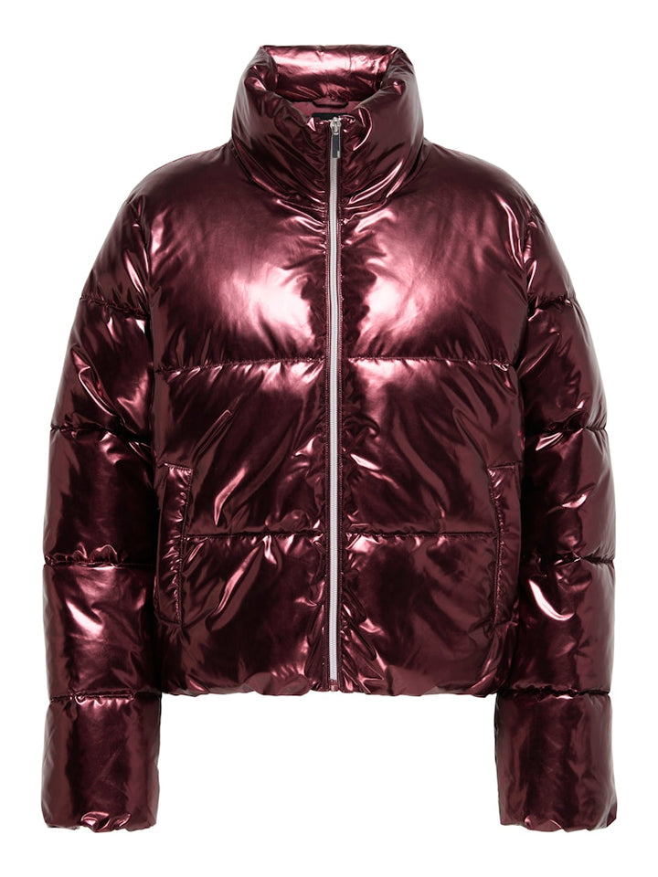 Onlpearl Dolly Puffer Jacket Otw - Cerise